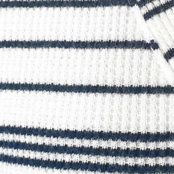 Maeve Anthropologie Eliza Henley Waffle Top - Picture 6 of 9